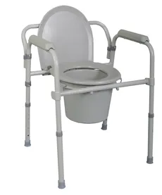 صندلی توالت مبله با ارتفاع قابل تنظیم 